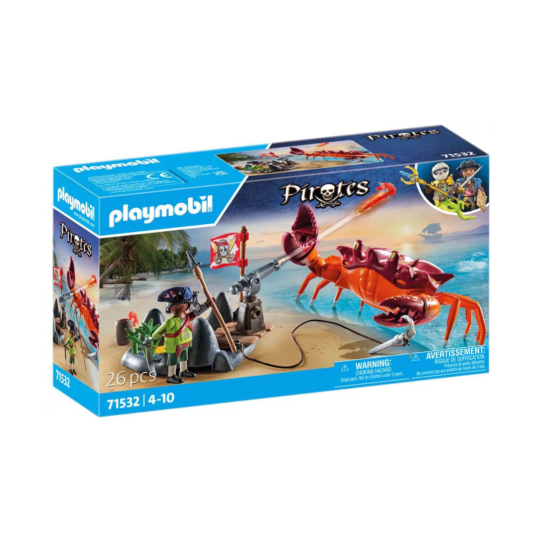 Playmobil 71532 Batalla con el cangrejo gigante ¡Pirates! | clickclack.es