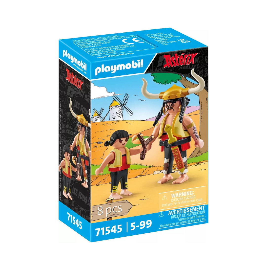 Playmobil 71545 Sopalajo de Arriérez y Torrezno y Pepe ¡Asterix! | clickclack.es