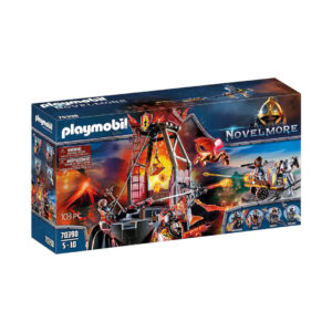 Playmobil 70390 Mina de Lava de los Bandidos de Burnham ¡Novelmore ! | clickclack.es