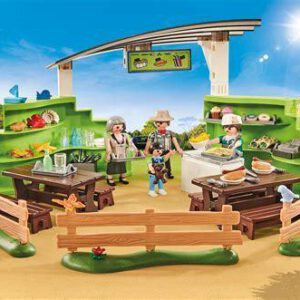 Playmobil 9871 Restaurante del zoo con tienda ¡Zoo! | clickclack.es