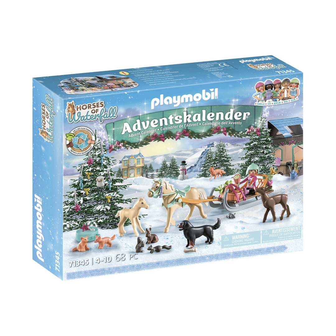 Playmobil 71345 Calendario Adviento Paseo en trineo ¡Navidad! | clickclack.es