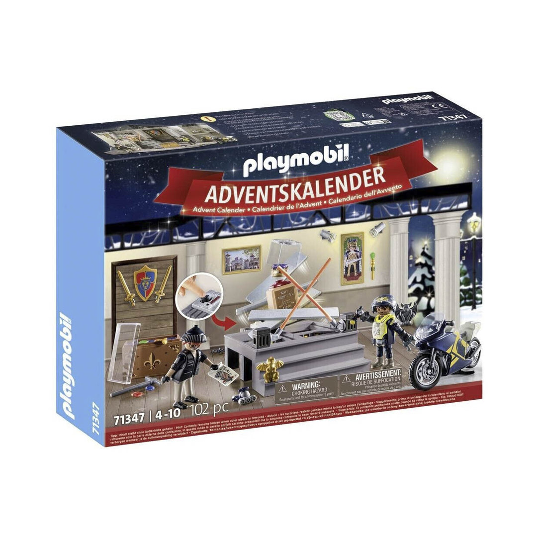 Playmobil 71347 Calendario Adviento Robo en el museo ¡Navidad! | clickclack.es