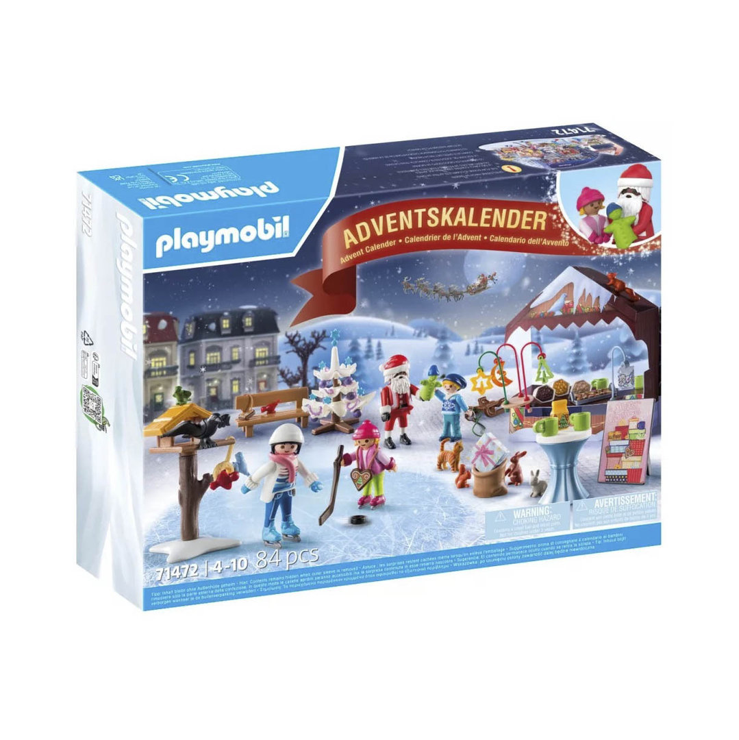 Playmobil 71472 Calendario Adviento Mercado navideño ¡Navidad! | clickclack.es