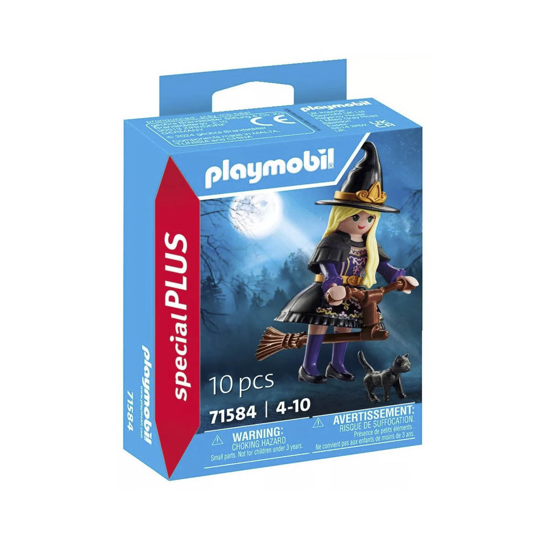 Playmobil 71584 Bruja con gato ¡Special Plus! | clickclack.es