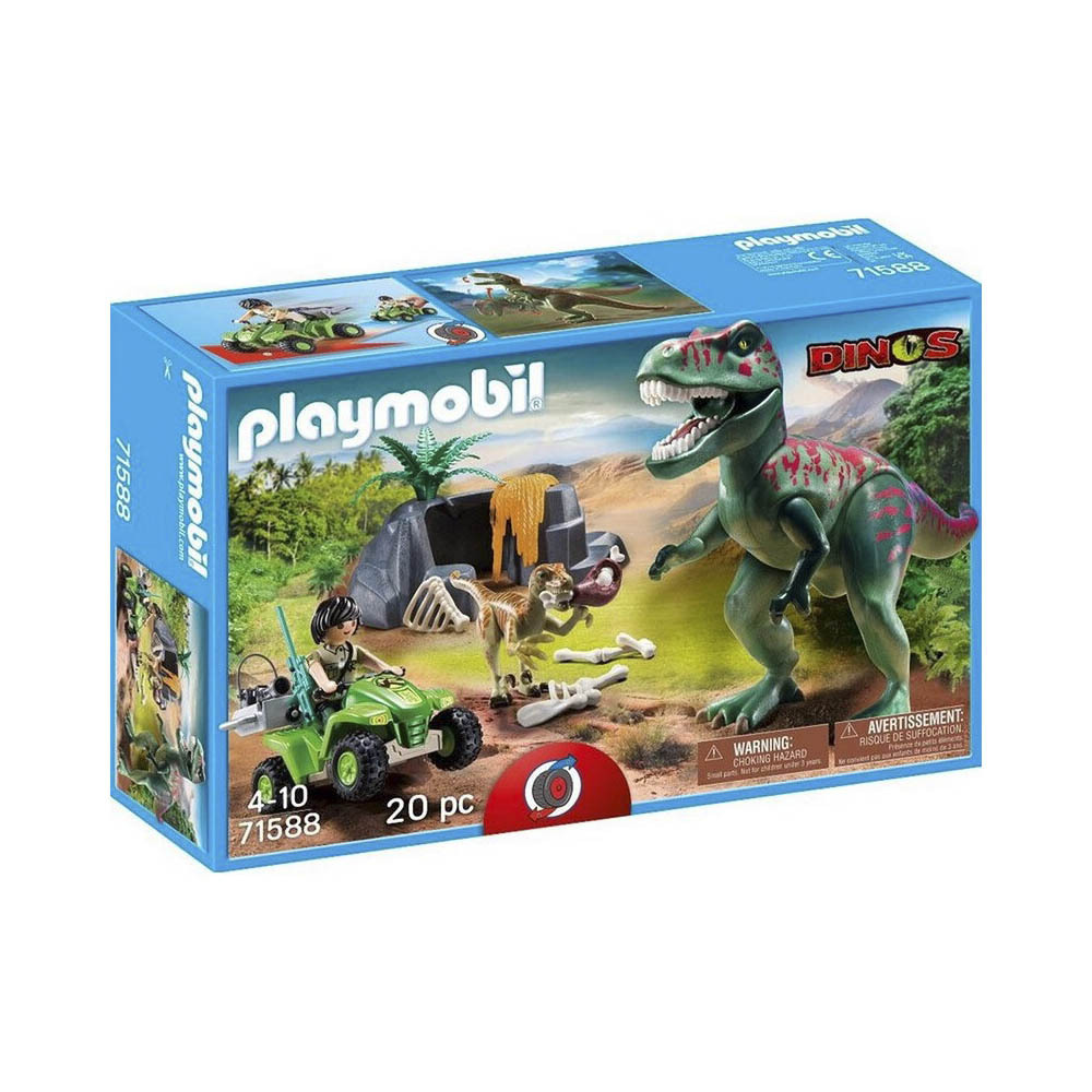 Playmobil 71588 Ataque del T-Rex ¡Dinos! | clickclack.es