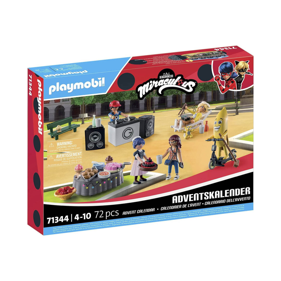 Playmobil 71344 Calendario de Adviento pícnic en París ¡Miraculous! | clickclack.es