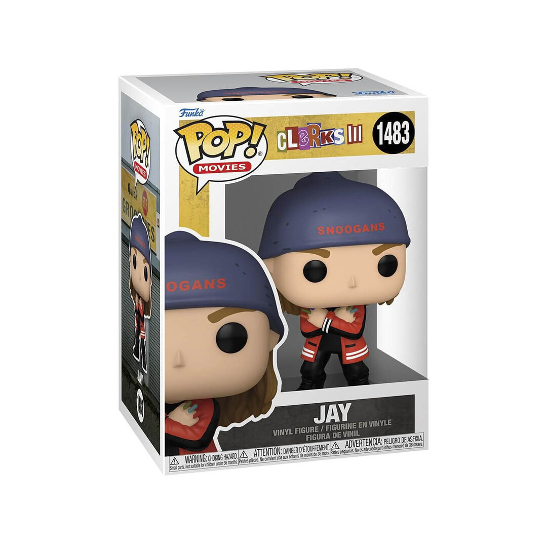 Funko Figura Pop Movies: Clerks 3 Jay ¡Modelo 1483! | clickclack.es