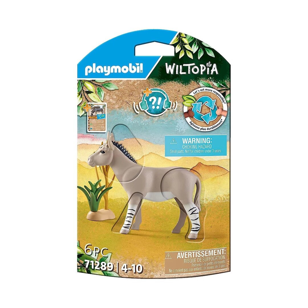 Playmobil 71289 Burro africano ¡Wiltopia! | clickclack.es