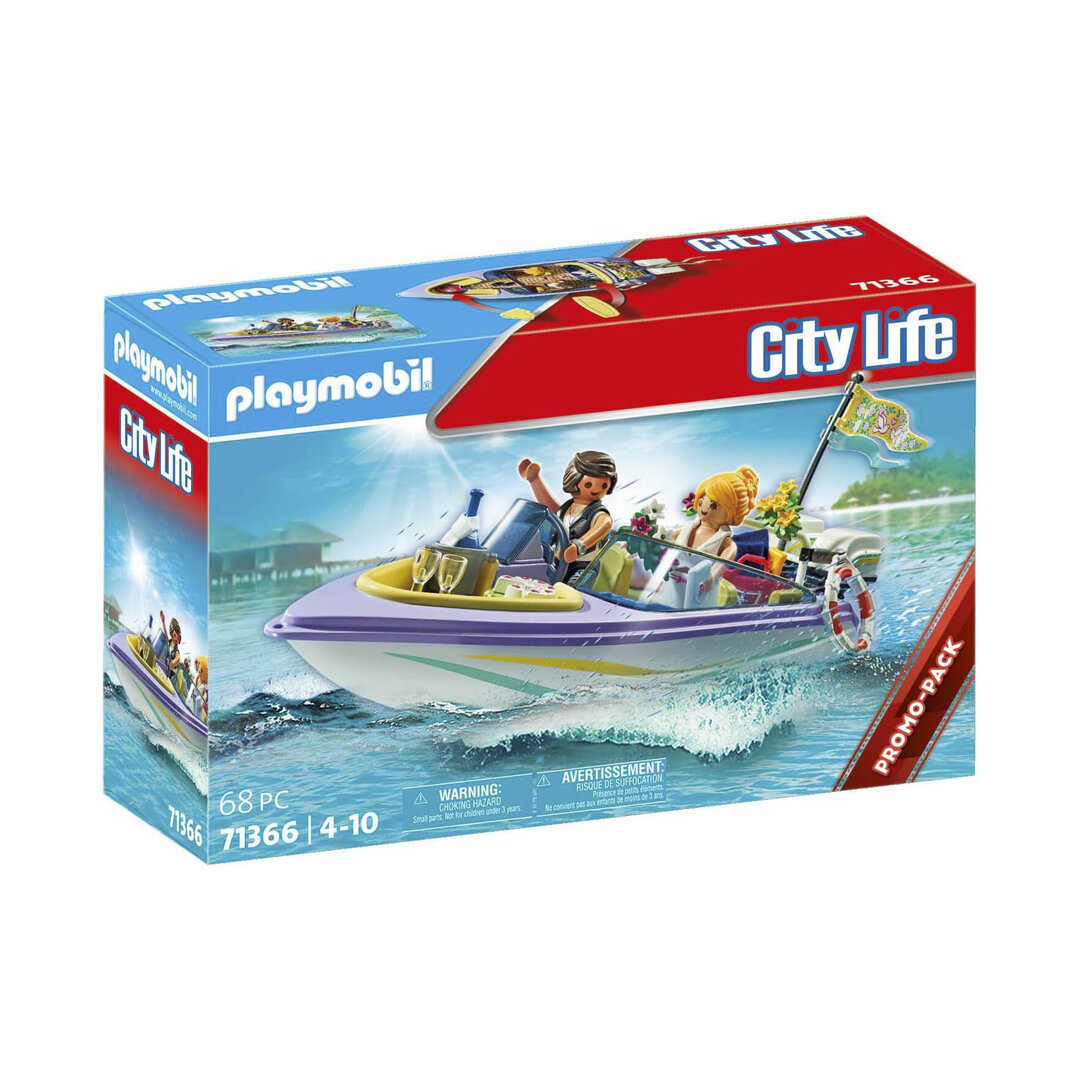 Playmobil 71366 Paseo Lancha en la luna de miel ¡City Life! | clickclack.es