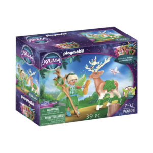 Playmobil 70806 Hada del bosque con animal ¡Ayuma! | clickclack.es