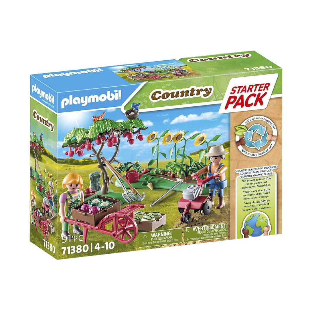 Playmobil 71380 Starter Pack Huerto ¡Country! | clickclack.es