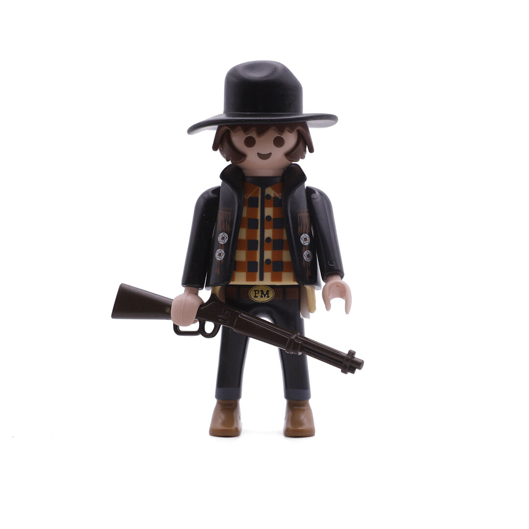Playmobil Cowboy con patillas y winchester ¡Mercadillo! | clickclack.es