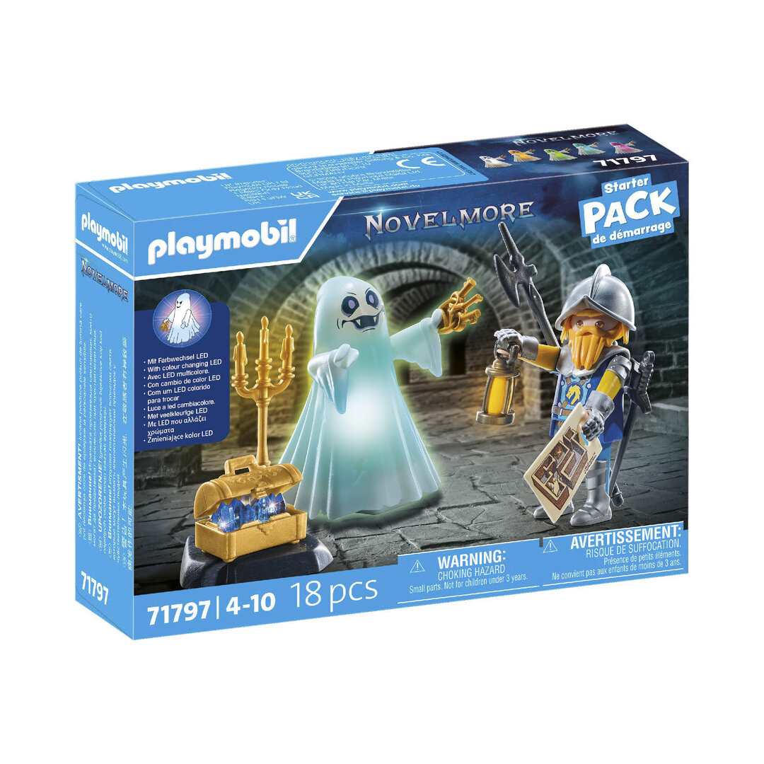 Playmobil 71797 Starter Pack Fantasma y caballero ¡Novelmore! | clickclack.es