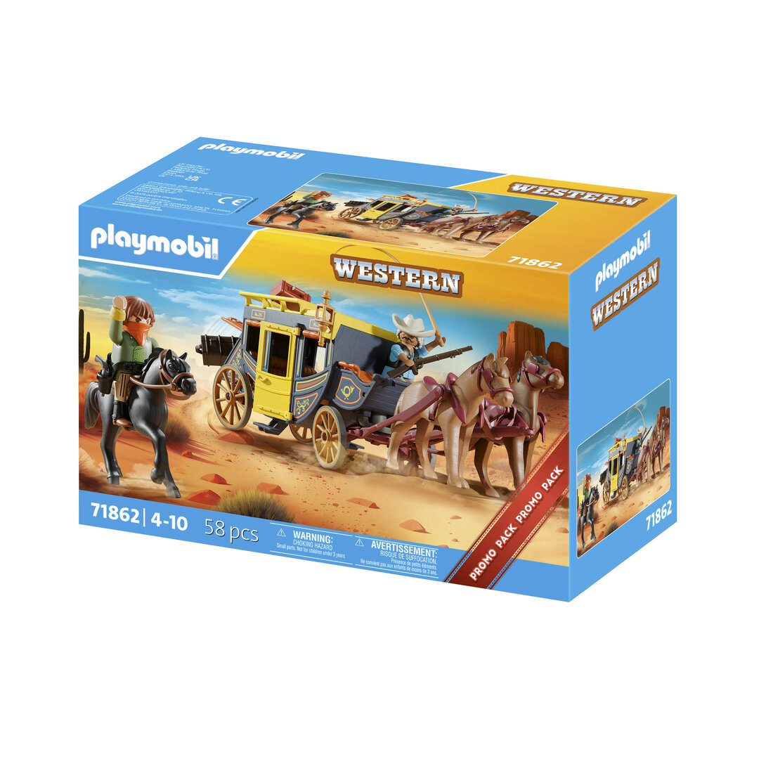 Playmobil 71862 Diligencia del salvaje oeste ¡Western! | clickclack.es