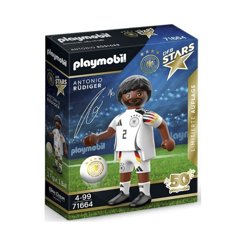 Playmobil 71664 Jugador Antonio Rüdiger ¡DFB Stars! | clickclack.es
