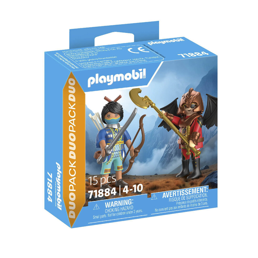 Playmobil 71884 Duelo Novermore vs. Burnham ¡Duo-pack! | clickclack.es