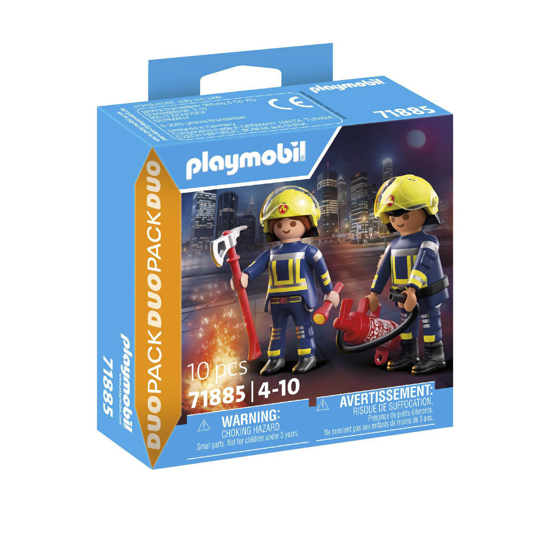 Playmobil 71885 Pareja de bomberos ¡Duo-pack! | clickclack.es