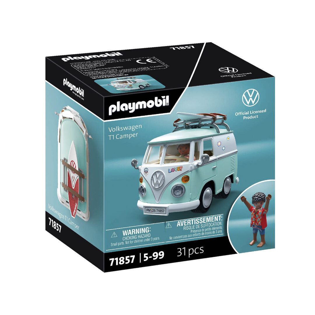 Playmobil 71857 X Volkswagen T1 Camper ¡VW! | clickclack.es