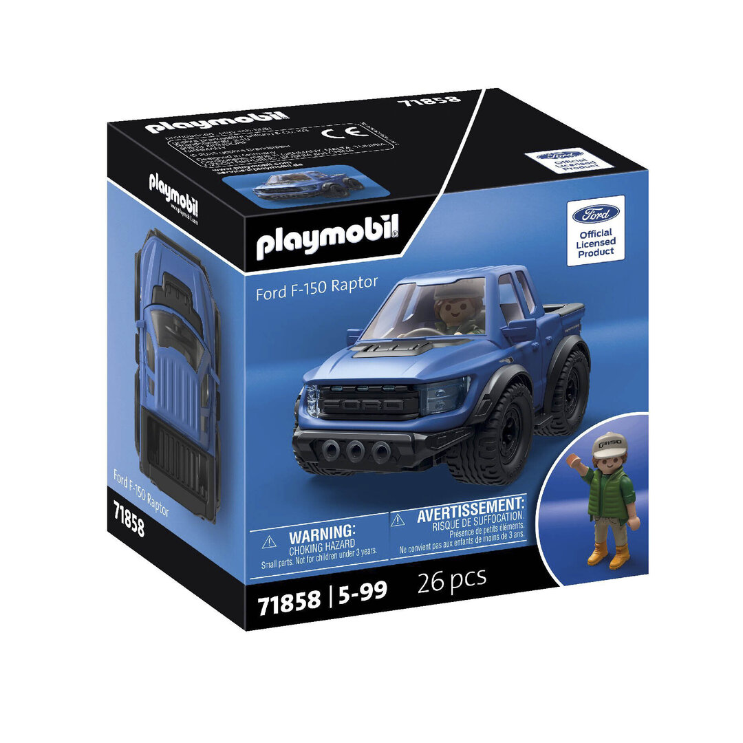 Playmobil 71856 X Ford F-150 Raptor ¡Ford! | clickclack.es