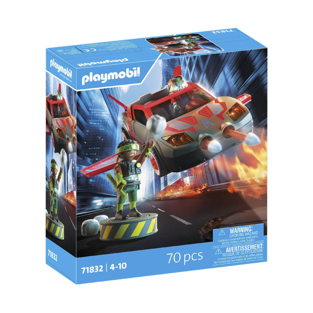 Playmobil 71832 Héroe con vehículo ¡Héroes! | clickclack.es