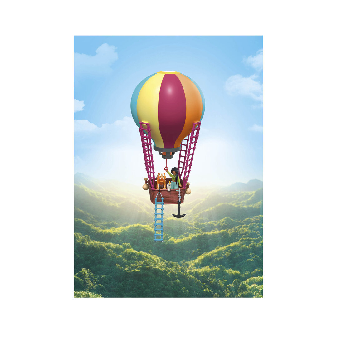 Playmobil 71853 Viaje en globo ¡Animals & Friends! | clickclack.es