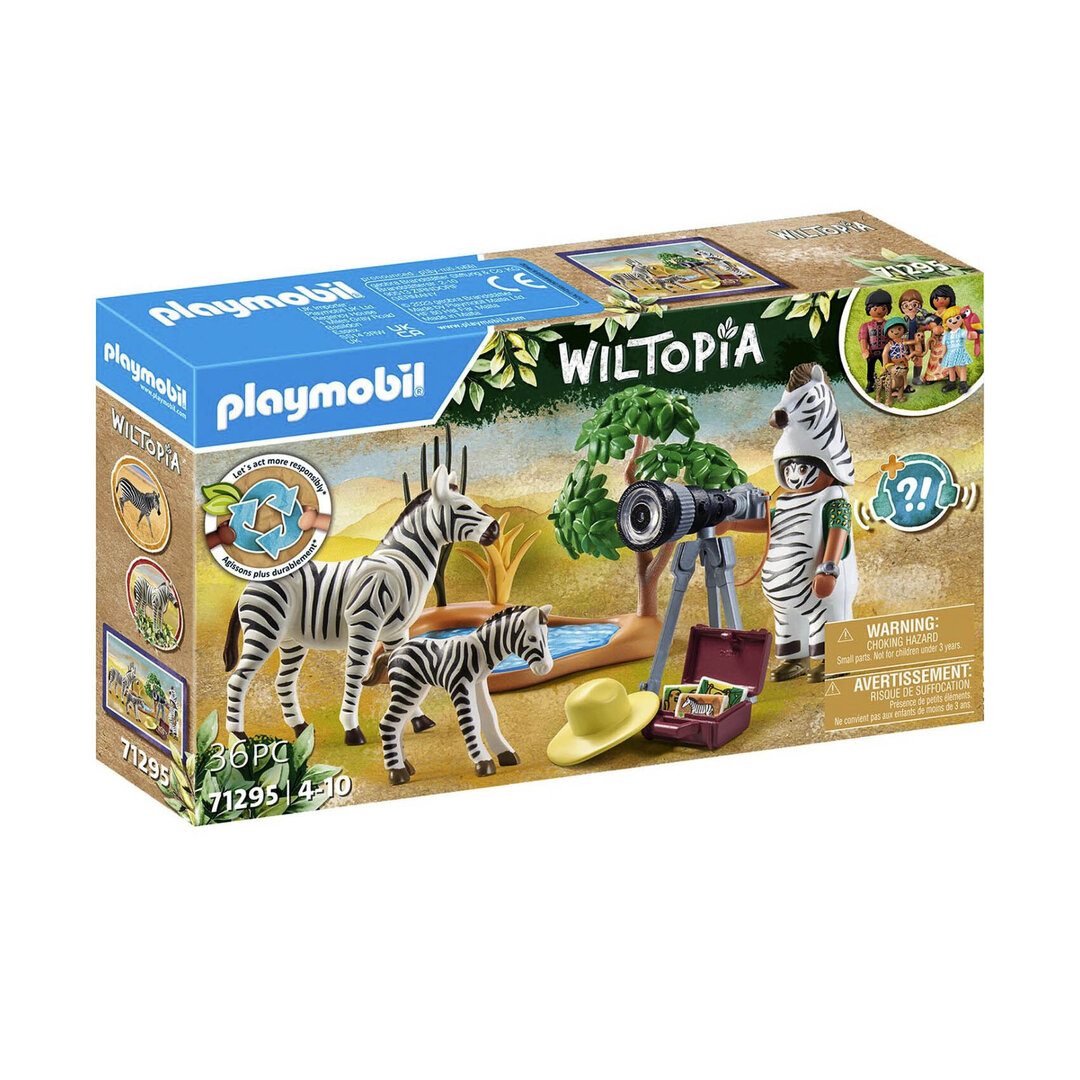 Playmobil 71295 Fotógrafo de animales ¡Wiltopia! | clickclack.es