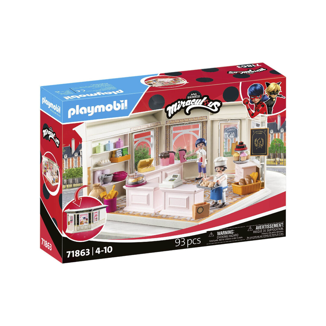 Playmobil 71863 Pastelería francesa ¡Miraculous! | clickclack.es