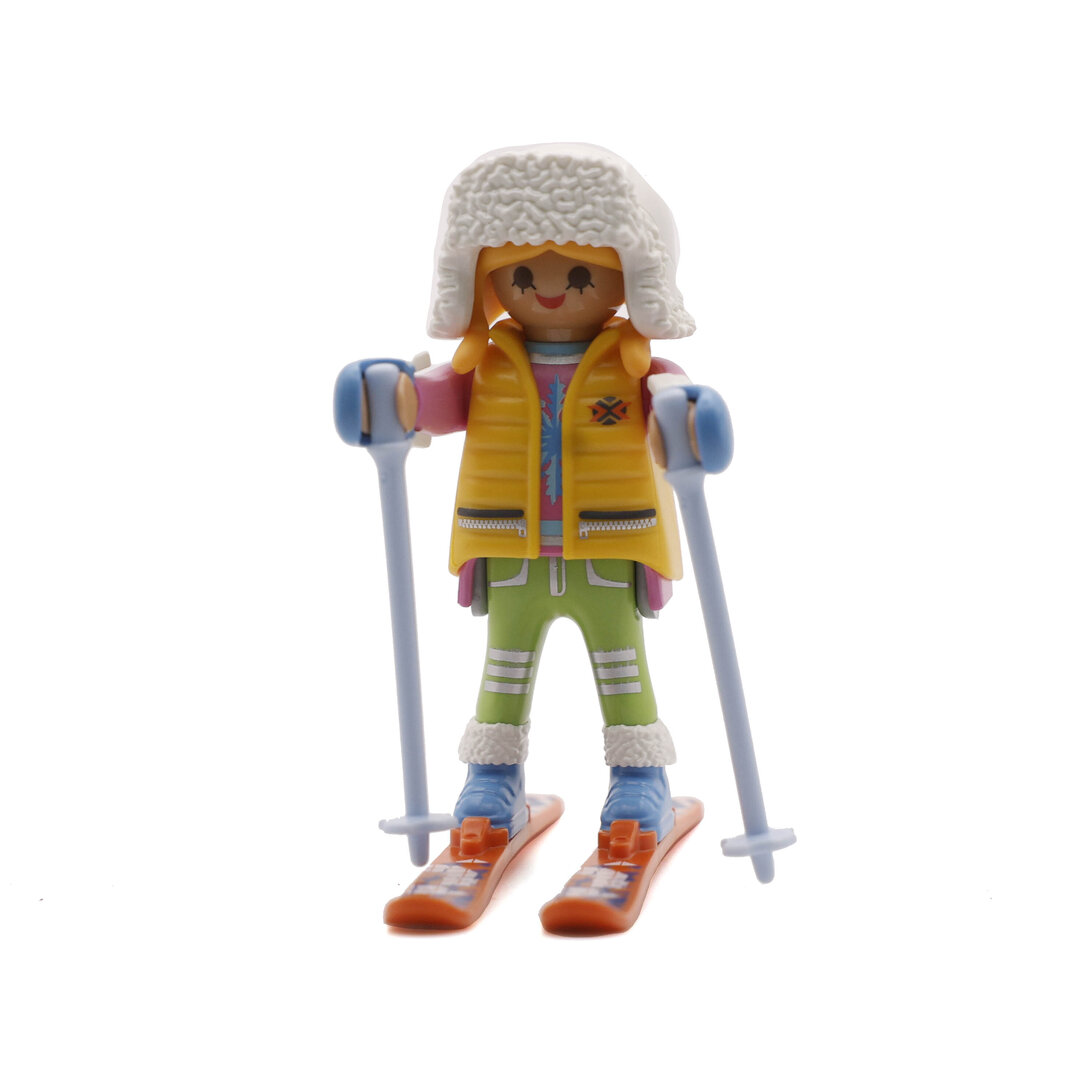 Playmobil 9333 Esquiadora sobre sorpresa ¡Serie 13! | clickclack.es