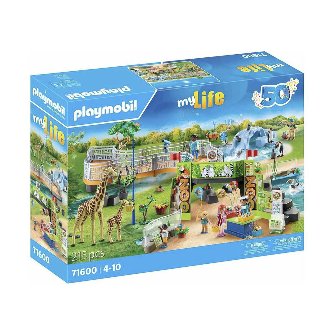 Playmobil Gran Zoo con animales  ¡City Life! | clickclack.es
