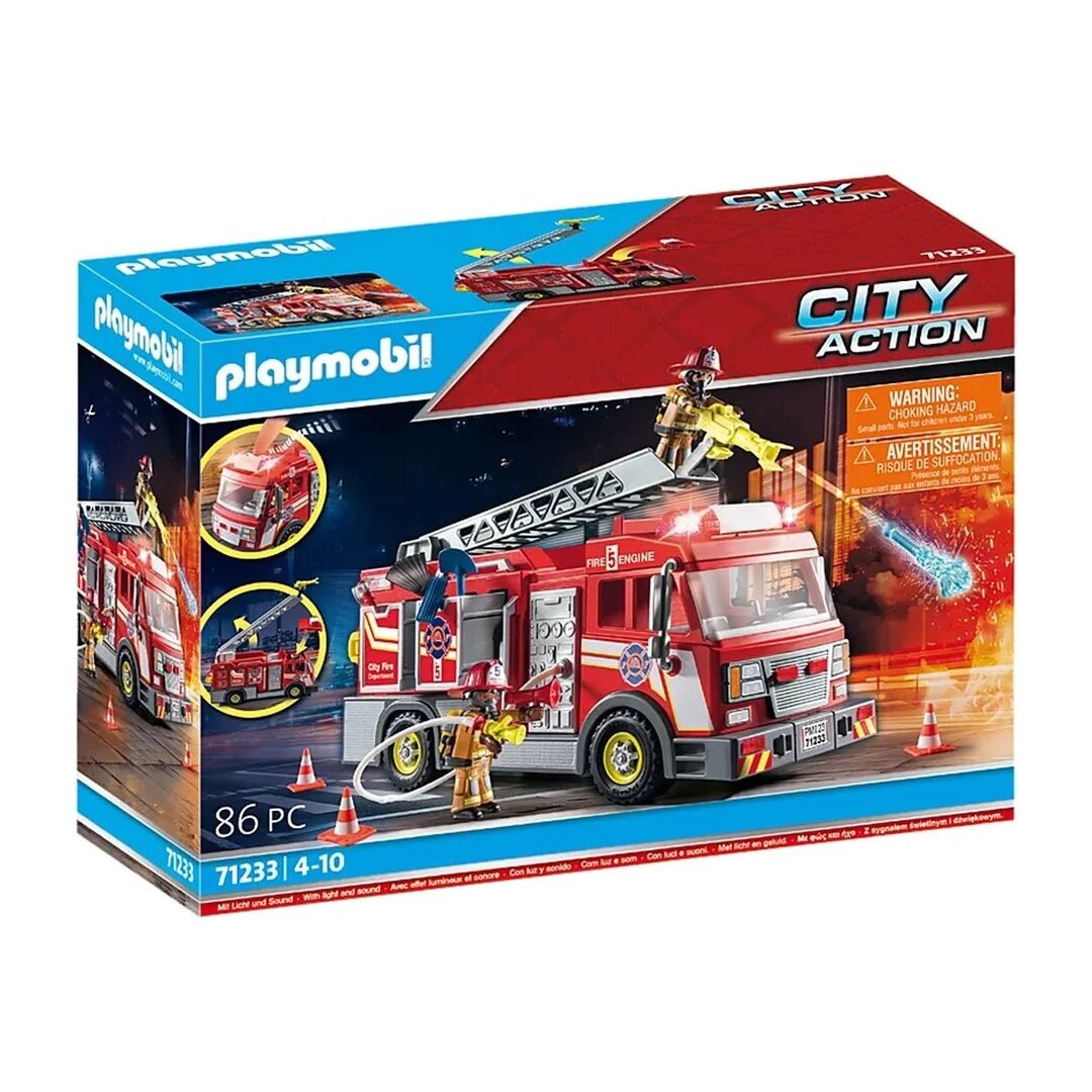 Playmobil 71233 Camión de bomberos ¡City Action! | clickclack.es