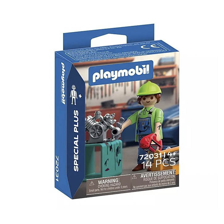 Playmobil 72031 Mecánico con motor ¡Special Plus! | clickclack.es